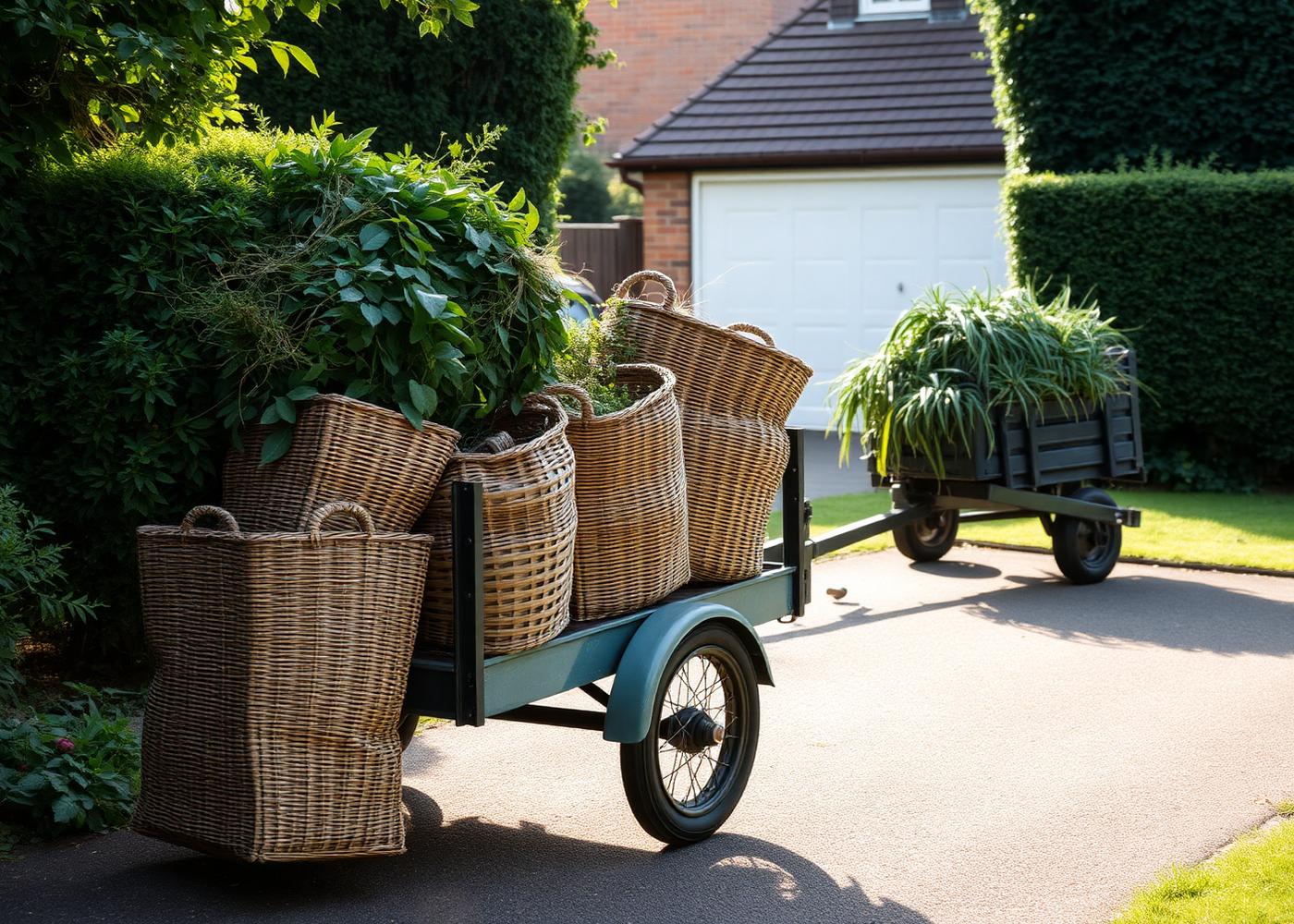 Green waste taken away