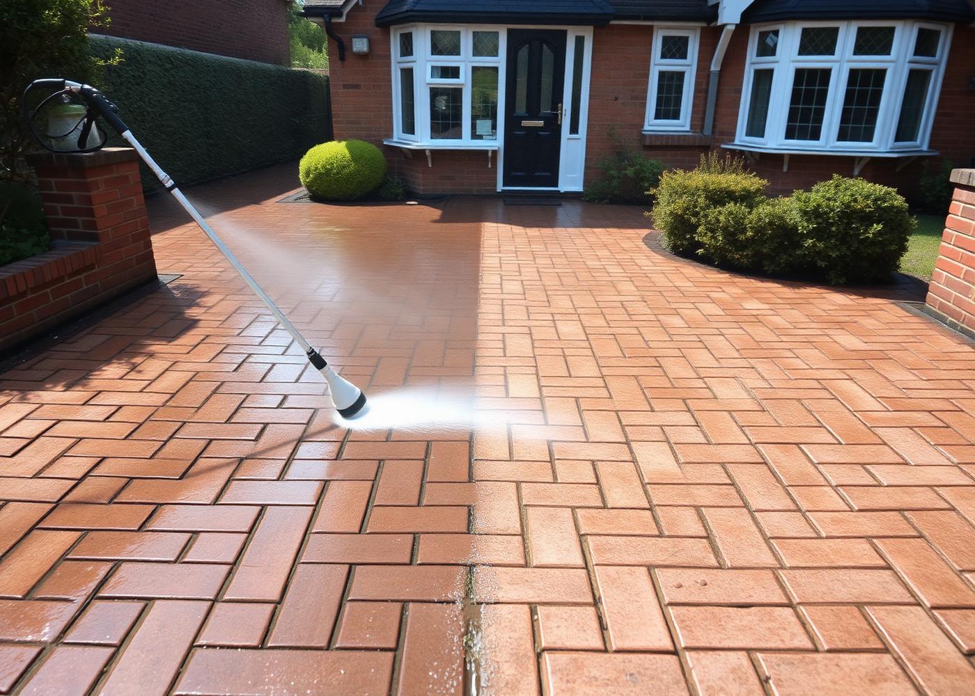 Driveway brought back to life